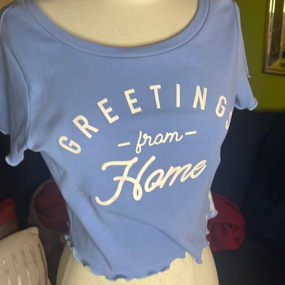 Baby bleu top